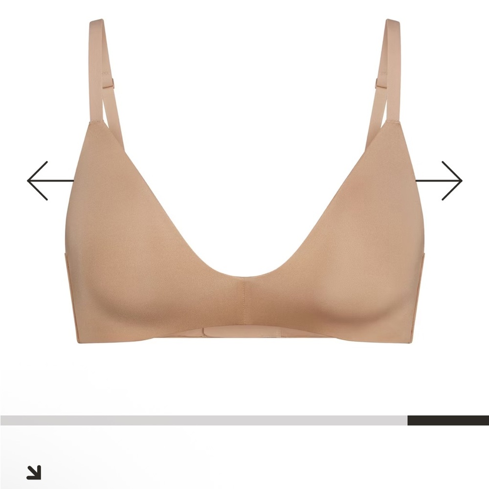 Skims WIRELESS FORM T-SHIRT DEMI BRA CLAY